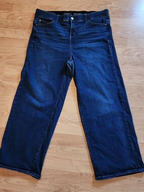 Torrid Bombshell Wide Leg Jeans Dark Wash Super Soft High Rise Size Plus Size 20